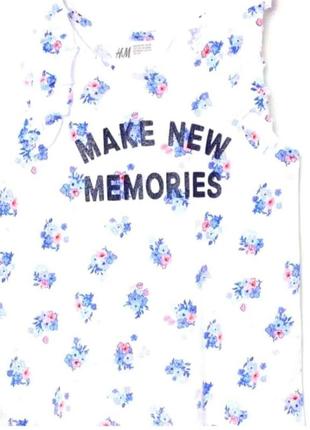 Майка летняя для девочки h&amp;m