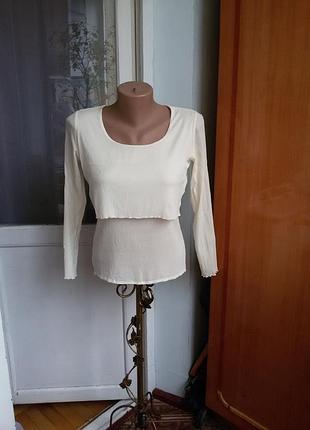 Шовкова блуза cossa's 100% шовк