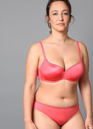 Комплект жіночої нижньої бельї gisela 329col малиновий 80b/l