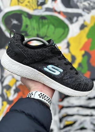 Skechers skech-knit кроссовки 40 размер серые оригинал