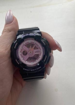 Годинник casio baby g рожевий