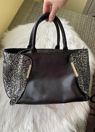 Женская элегантная и стильная сумка натуральная кожа
