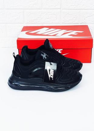 Кросівки чоловічі nike air max 720 black кроссовки мужские найк 720