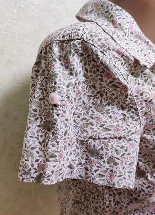 Рубашка нежно-розового цвета3 фото