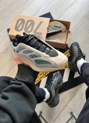 Кроссовки женские/мужские премиум качества adidas yeezy 700 v3 kyanite7 фото