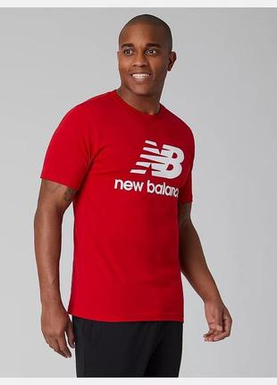 Новая оригинальная мужская футболка new balance c м и хл размер2 фото