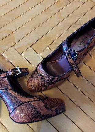 Туфли натуральная кожа andre 40р