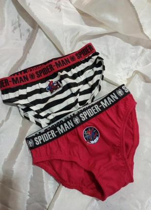 Трусы для мальчика спайдермен сток новые цена за пару