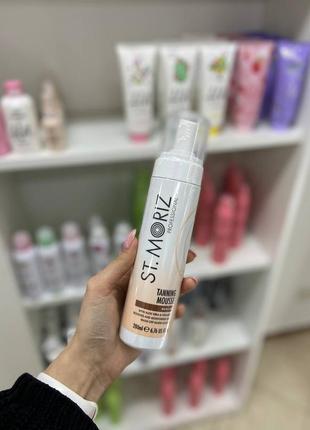 Мус-автозасмага (темний) st. moriz instant self-tanning mousse dark