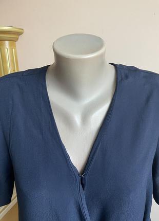 Блуза з віскоза з коротким рукавом від maddison m4 фото