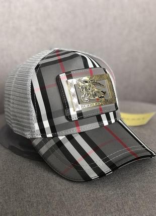 Кепка бейсболка сітка burberry унісекс