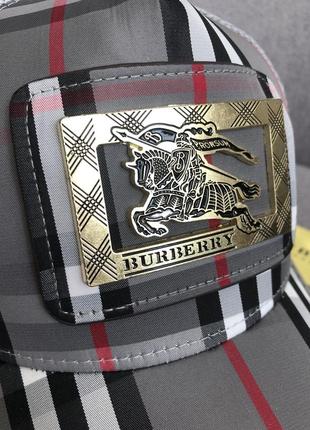 Кепка бейсболка сітка burberry унісекс6 фото