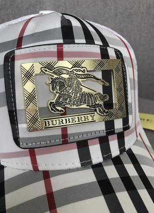 Кепка бейсболка сітка burberry унісекс7 фото