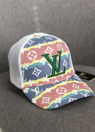 Бесболка люкс качества унисекс кепка сетка на лето луи витон