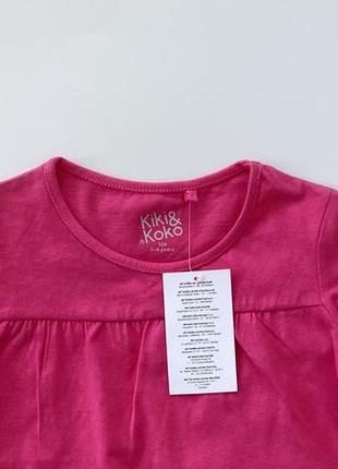 Футболка рожева для дівчинки,футболка для дівчинки 104,110,116,1223 фото