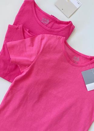 Футболка рожева для дівчинки,футболка для дівчинки 104,110,116,1229 фото