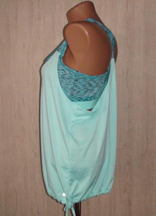 Майка +топ с паралоном м