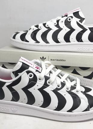 Кроссовки женские ( оригинал) adidas originals x marimekko stan smith w ho5757.2 фото