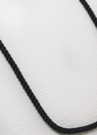 Шнурок шелковый "милан" с позолоченной застежкой 45 0,98 г