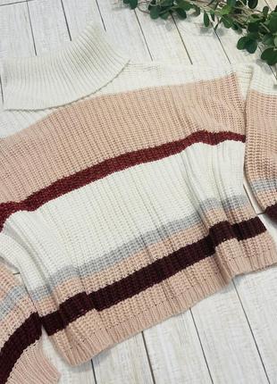Стильний вкорочений светр з об‘ємними рукавами1 фото