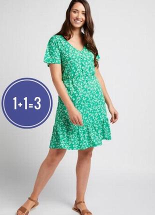 Платье в цветочек nutmeg батал 20рр