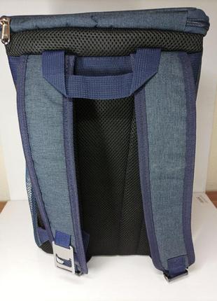 Термо рюкзак сумка-холодильник 20 литров, denuoniss, синий6 фото