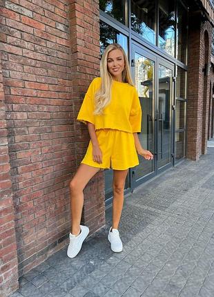 ❤️ стильный костюм с шортами