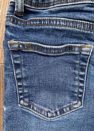 Дитячі сині джинси скінні denim co 3-4 4-5 роки5 фото