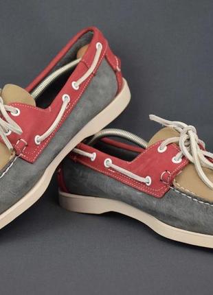 Sebago docksides туфли топсайдеры мокасины мужские кожаные. домикана. оригинал. 46-47 р./31 см.3 фото