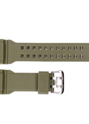 Ремінець для годинника skmei 1343 army green1 фото