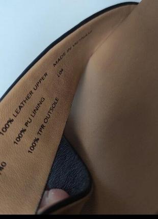 Качественные женские босоножки из натуральной кожи - 40 р dune london7 фото