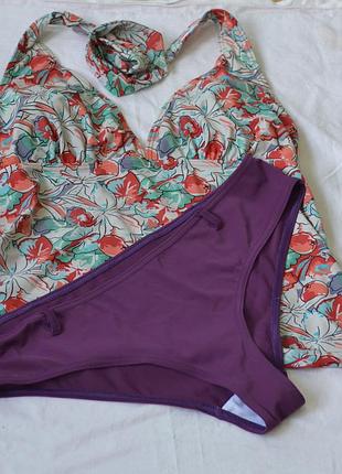 Танкини​​ от бренда nkd outfit sportiv 👙 🎀  size: l чашка : b/c