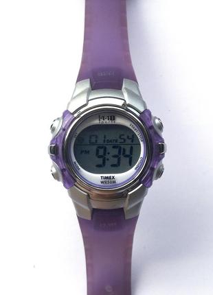 Timex 1440 sports t5k459 спортивные часы из сша wr50m indiglo3 фото