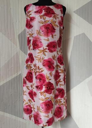 Платье, платье миди из шелка, petsy seddon, p 12 (46, 48)