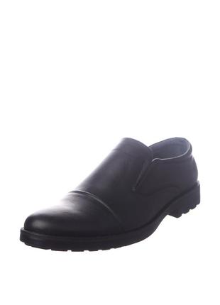 Туфли мужские  чёрные натуральная кожа украина  cliford - размер 45 (30,6 см)9 фото