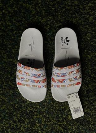 Шлёпки adidas adilette cloud white supplier (new) | original