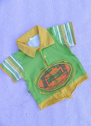Футболка 6-9 месяцев 68см