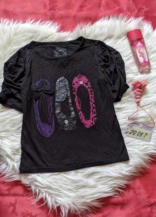 Чорна віскозна кофтинка 9-10 років