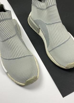 Кроссовки adidas nmd city sock white original  мягкие3 фото