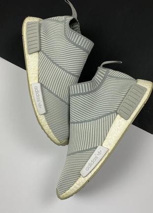 Кроссовки adidas nmd city sock white original  мягкие2 фото