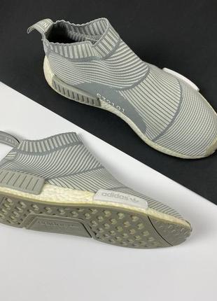Кроссовки adidas nmd city sock white original  мягкие4 фото