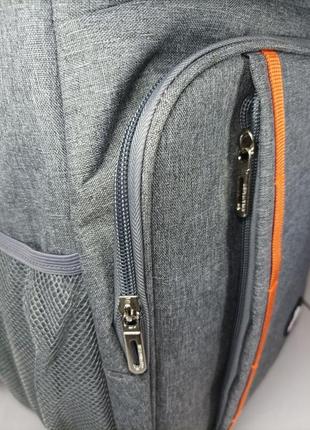 Термо рюкзак сумка-холодильник 18 літрів, weyoung, сірий4 фото