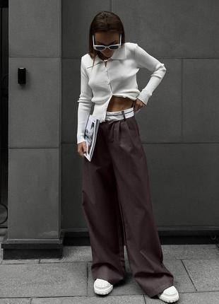 Ваша улюблена модель жіночих брюк!
дорогі друзі добавили ще один колір- шоколад🍫
брюки палаццо.
•модель# 31559 фото