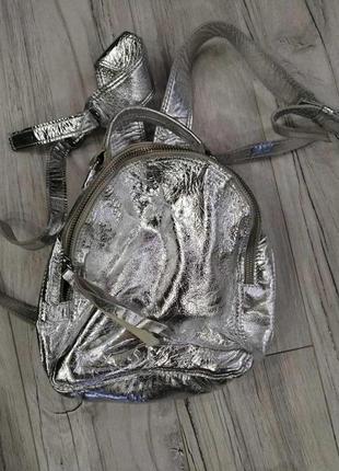 Сумка -рюкзак - кожа