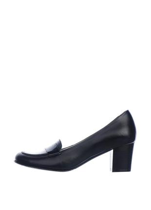 Туфлі жіночі чорні натуральна шкіра україна cliford — розмір 38 (24,5 см)