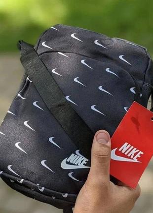 Сумка чоловіча nike в чорному кольорі 🖤