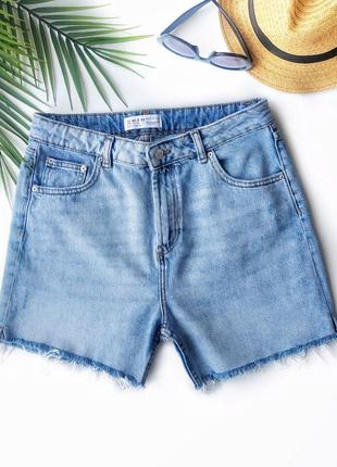 Джинсовые шорты с высокой посадкой denim co.