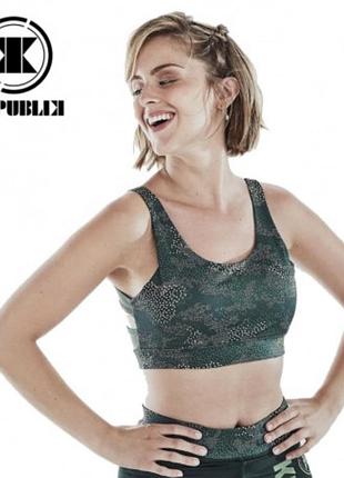Спортивный топ от французского бренда brassiere no publik куба / размер м 🏃‍♀️🤽🤸‍♂️🧘‍♀️