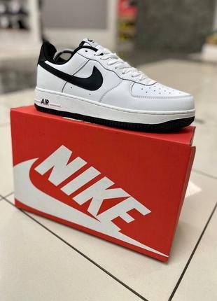 Мужские кожаные кроссовки nike air force 1 classic#найк