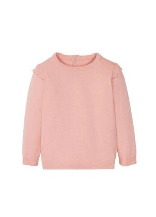 Пуловер, реглан на дівчинку 2-4, 4-6 років, lupilu